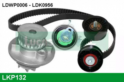 LUCAS ENGINE DRIVE lkp132 -  Водяной насос + комплект зубчатого ремня